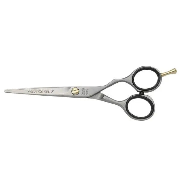 Silberne Friseurschere Jaguar Professional Pre Style Relax für Haarschnitt