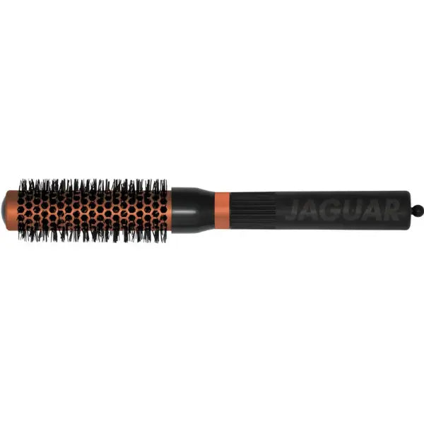 Schwarze und orange Hairbrush Jaguar Rundbürste Kupfer Keramik für professionelles Styling