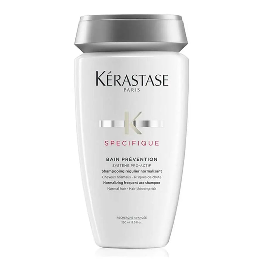 Kérastase Bain Prévention Shampoo Flasche auf weißem Hintergrund