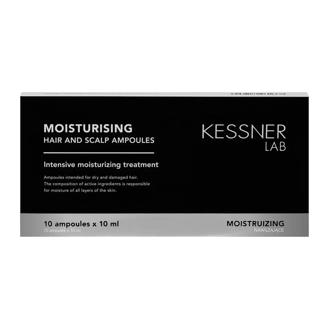 KESSNER LAB Feuchtigkeitsampullen für Kopfhaut und Haar 10 x 10 ml - Feuchtigkeitsampullen