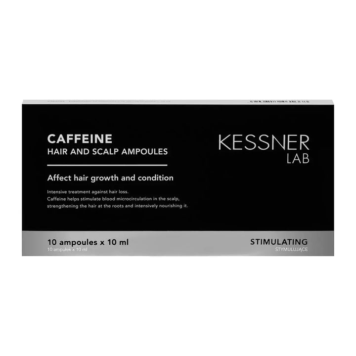 KESSNER LAB Koffein Ampullen für Kopfhaut und Haar 10 x 10 ml - Ampullen