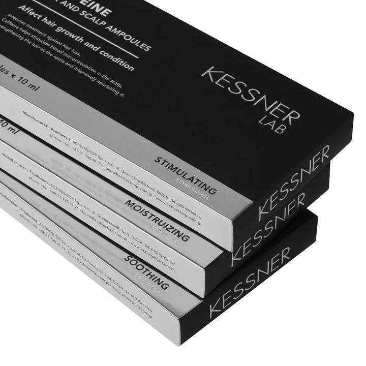 KESSNER LAB Koffein Ampullen für Kopfhaut und Haar 10 x 10 ml - Ampullen