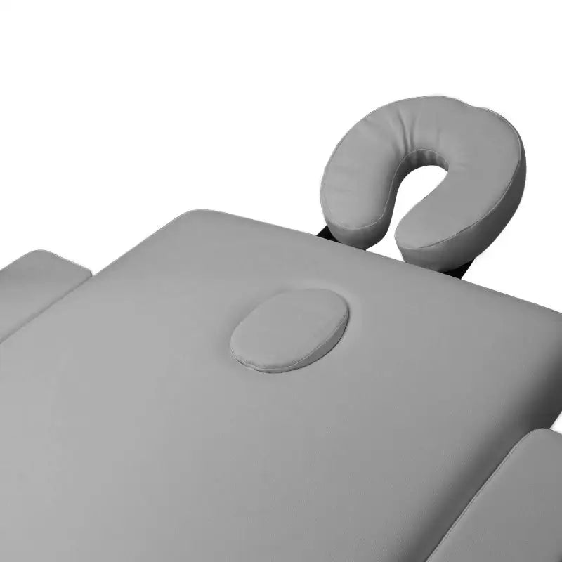 Klapp-Massageliege Alu Komfort 2-teilig Grau - Massageliege