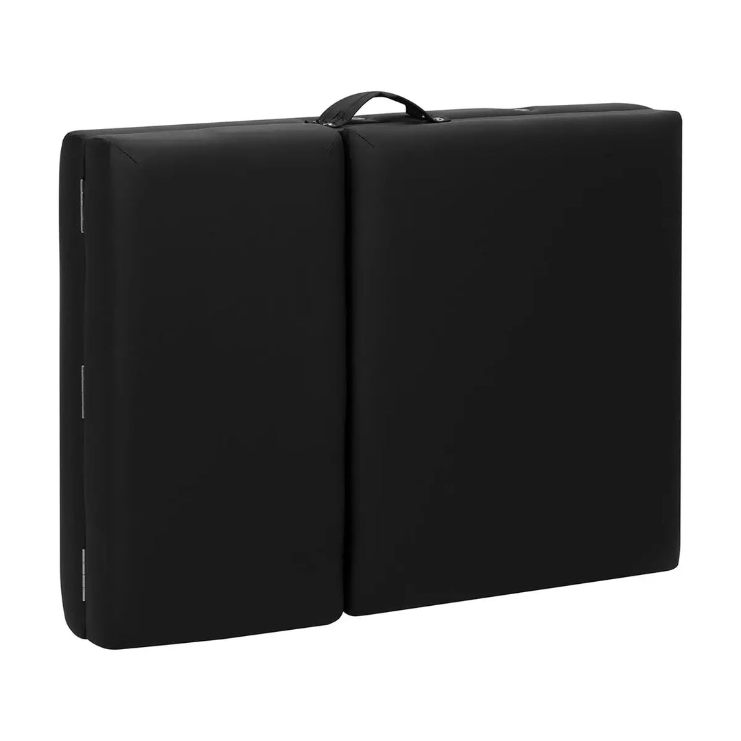 Klapp-Massageliege Komfort LUX 190X70 3-teilig Schwarz - Massageliege