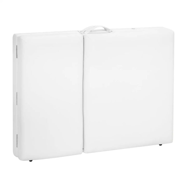 Klapp-Massageliege Komfort LUX 190X70 3-teilig Weiß - Massageliege
