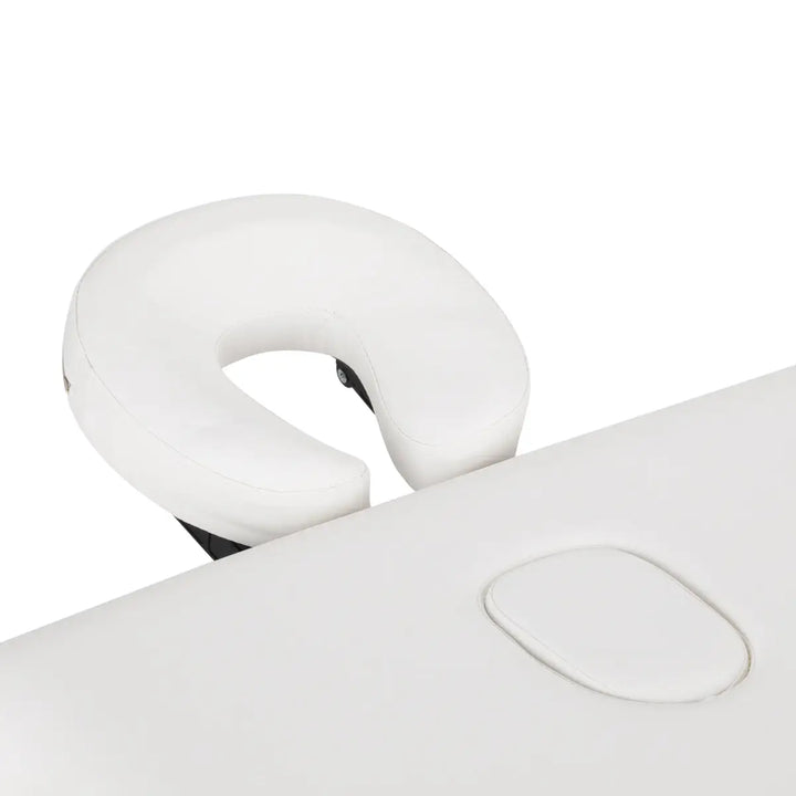 Klapp-Massageliege Komfort LUX 190X70 3-teilig Weiß - Massageliege