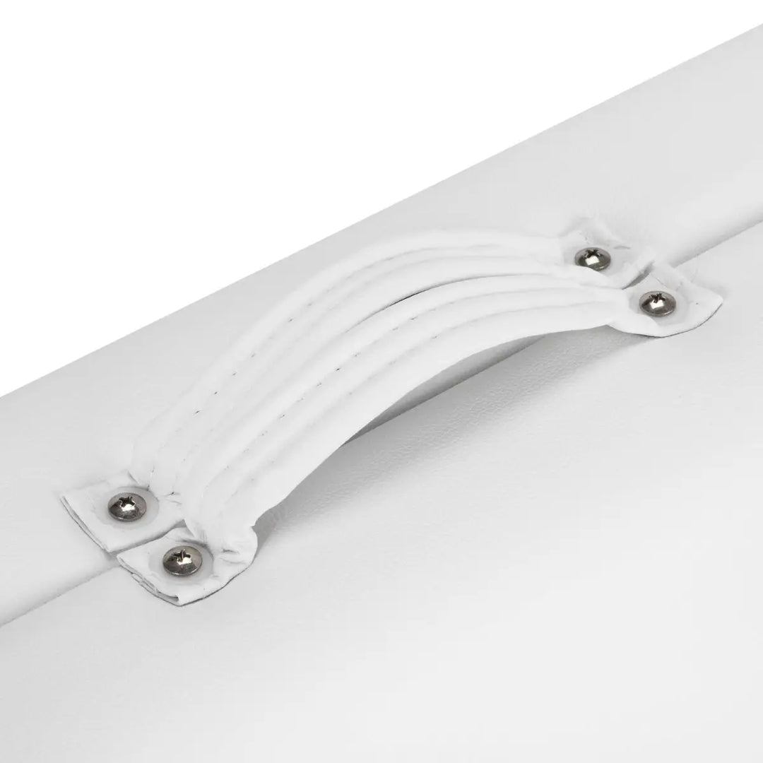 Klapp-Massageliege Komfort LUX 190X70 3-teilig Weiß - Massageliege
