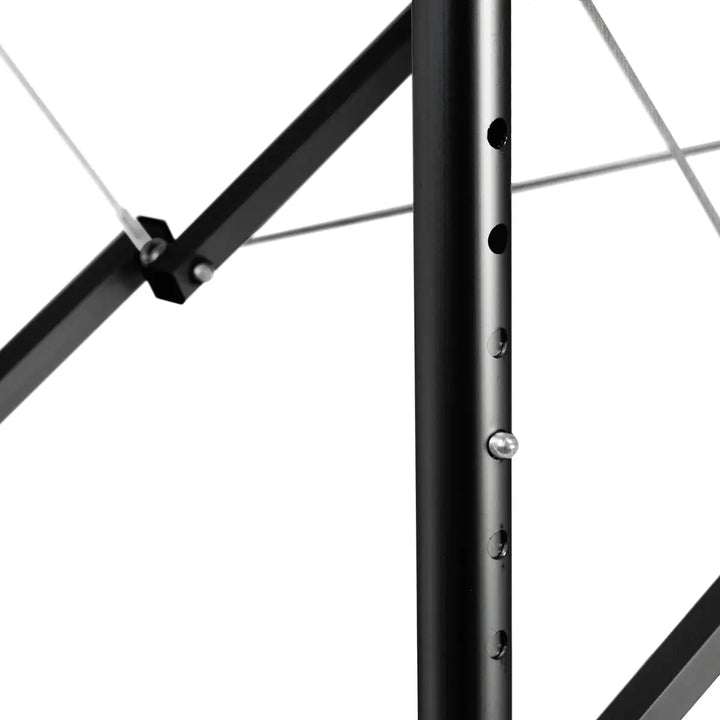 Klappbare Massageliege Aluminium Comfort 2 Segmente rosa schwarz - Klappbare Massageliege