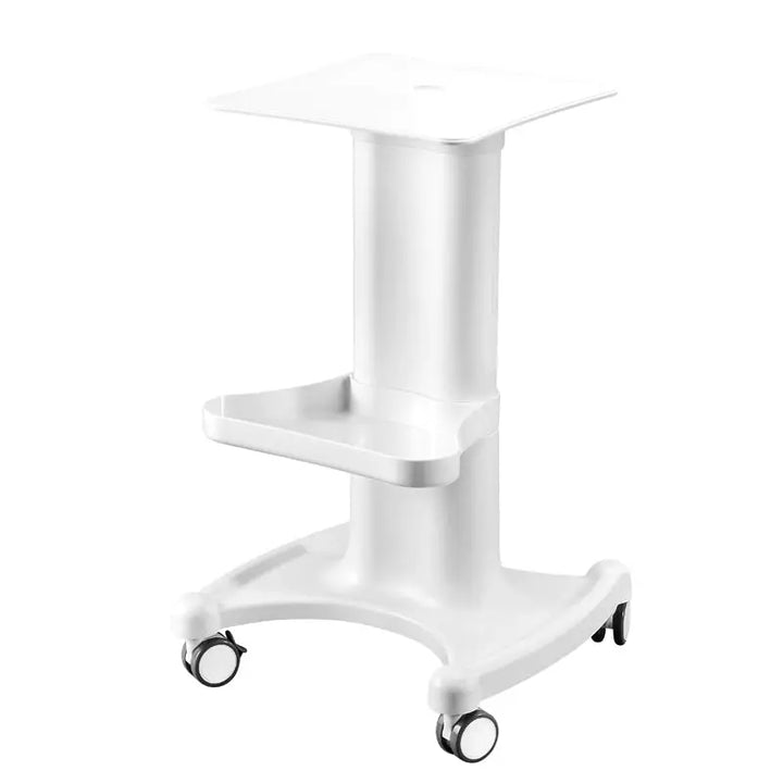 Weiße rollende medizinische Ausrüstungshalterung für Kosmetik-Gerätewagen 050