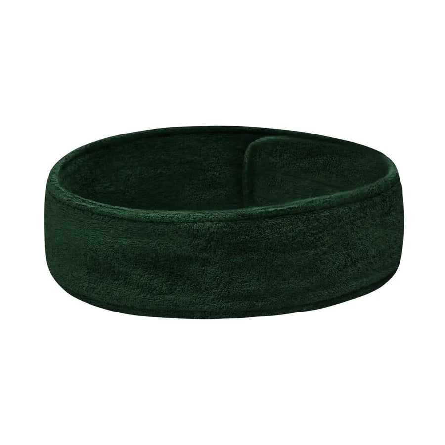 Kosmetikband Frottee Flasche grün - Kosmetikband