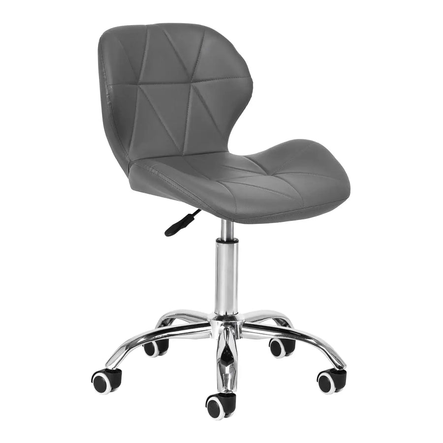 Kosmetikhocker QS-06 grau - Kosmetikhocker