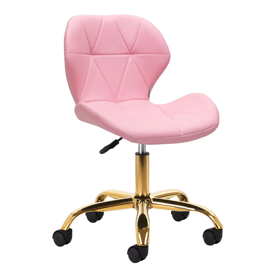 Kosmetikhocker QS-06G rosa - Kosmetikhocker