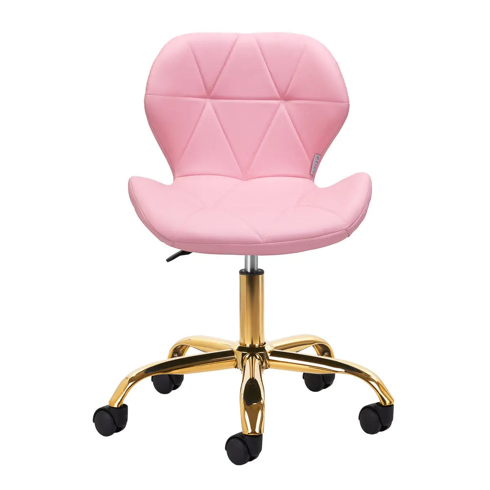 Kosmetikhocker QS-06G rosa - Kosmetikhocker