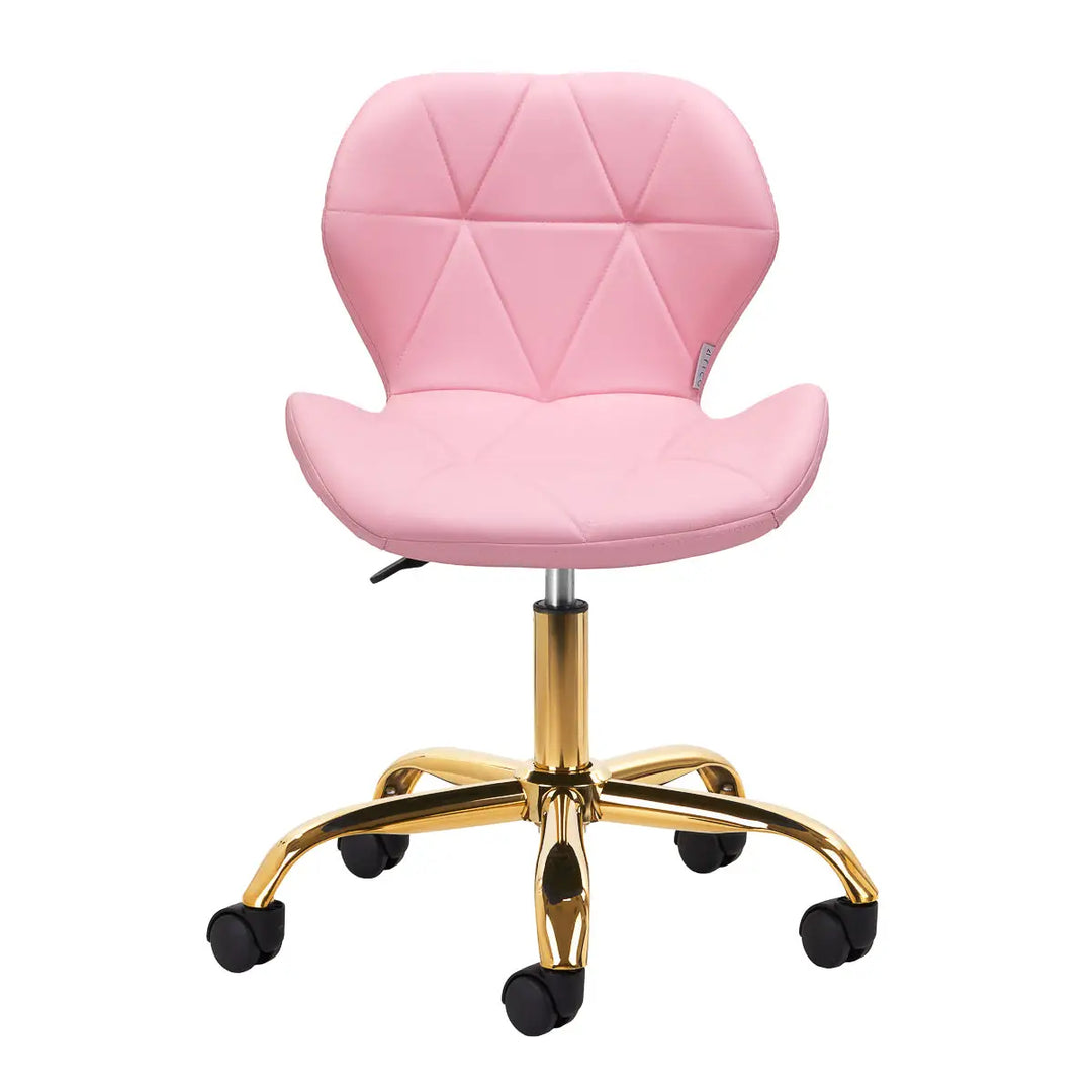Kosmetikhocker QS-06G rosa - Kosmetikhocker