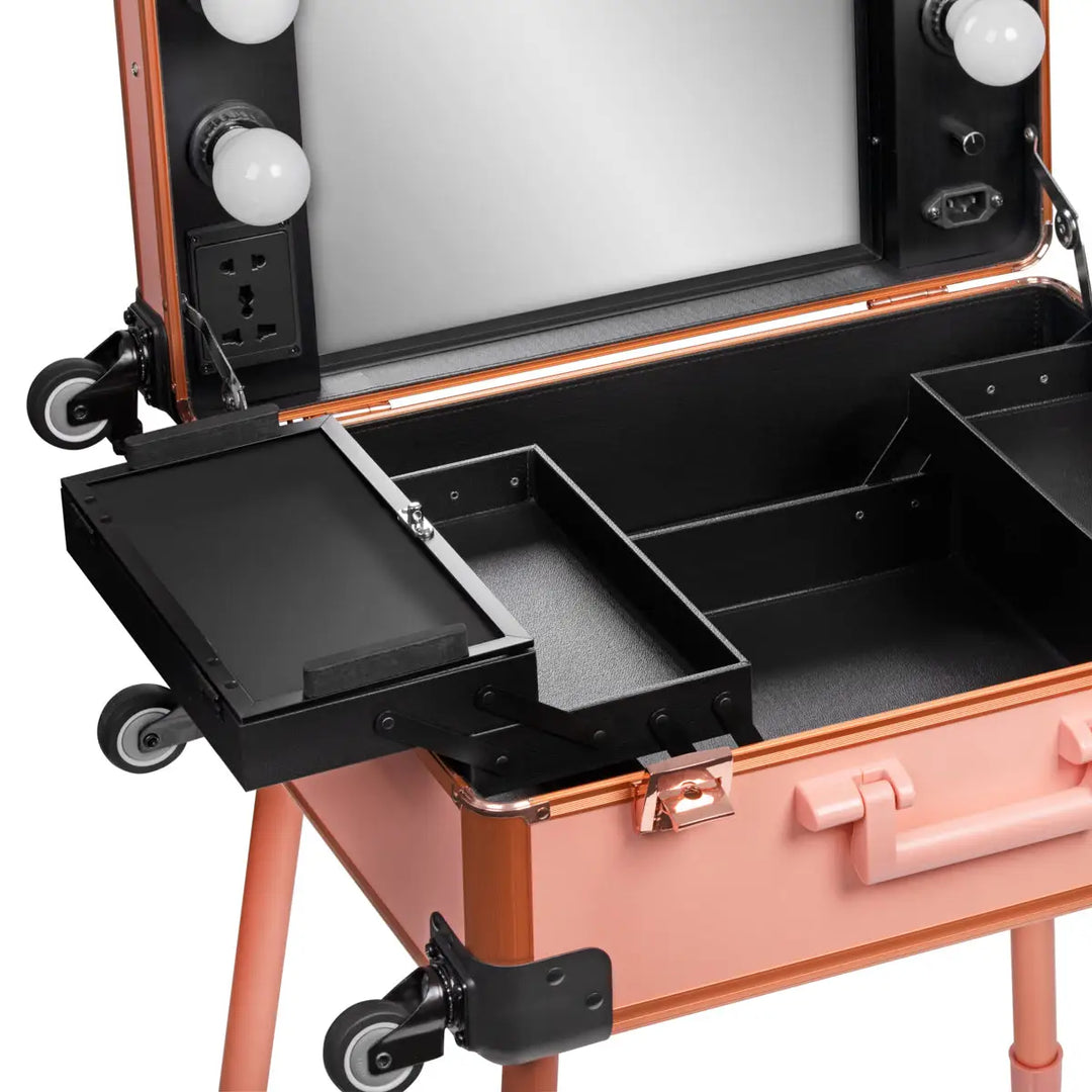 Kosmetikkoffer T-27 Roségold - Kosmetikkoffer