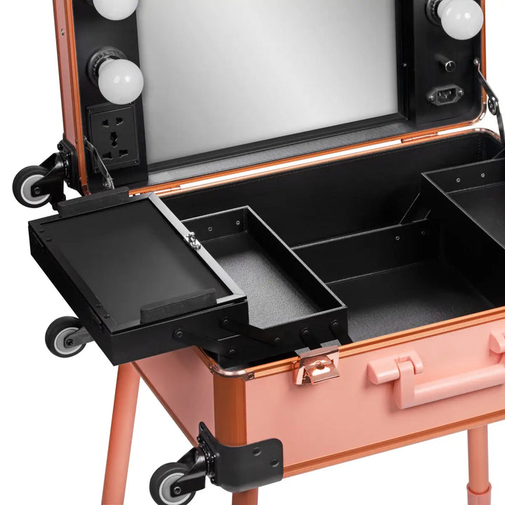 Kosmetikkoffer T-27 Roségold - Kosmetikkoffer