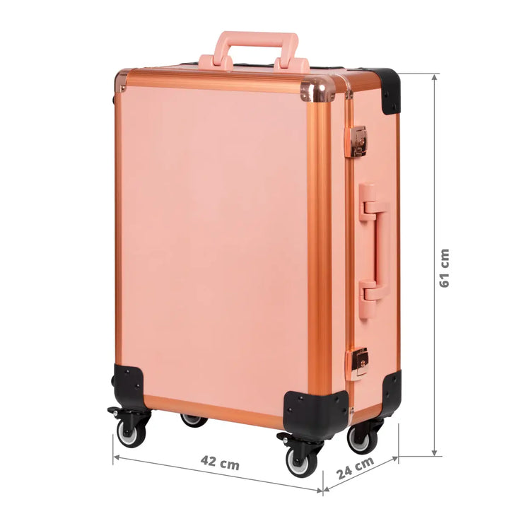 Kosmetikkoffer T-27 Roségold - Kosmetikkoffer
