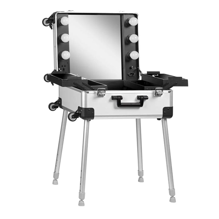 Kosmetikkoffer T-27 Silber - Kosmetikkoffer