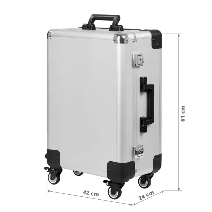 Kosmetikkoffer T-27 Silber - Kosmetikkoffer
