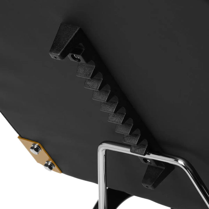 Kosmetikstuhl 557G mit Fächer schwarz - Kosmetikstuhl