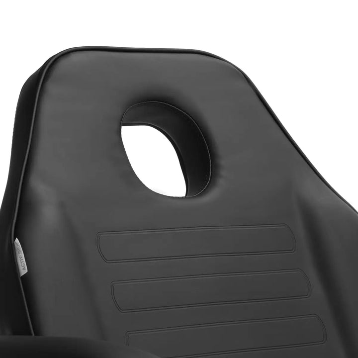 Kosmetikstuhl 557G mit Fächer schwarz - Kosmetikstuhl