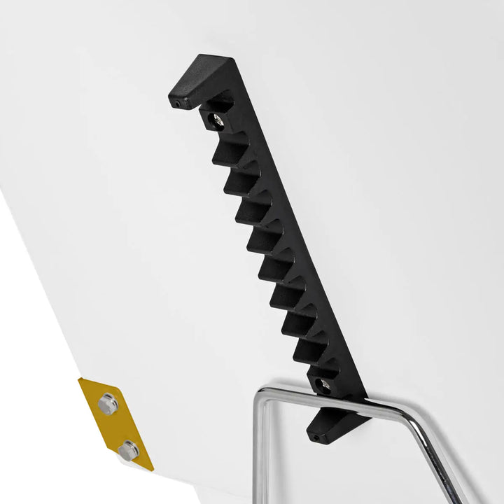 Kosmetikstuhl 557G mit Fächer weiß - Kosmetikstuhl