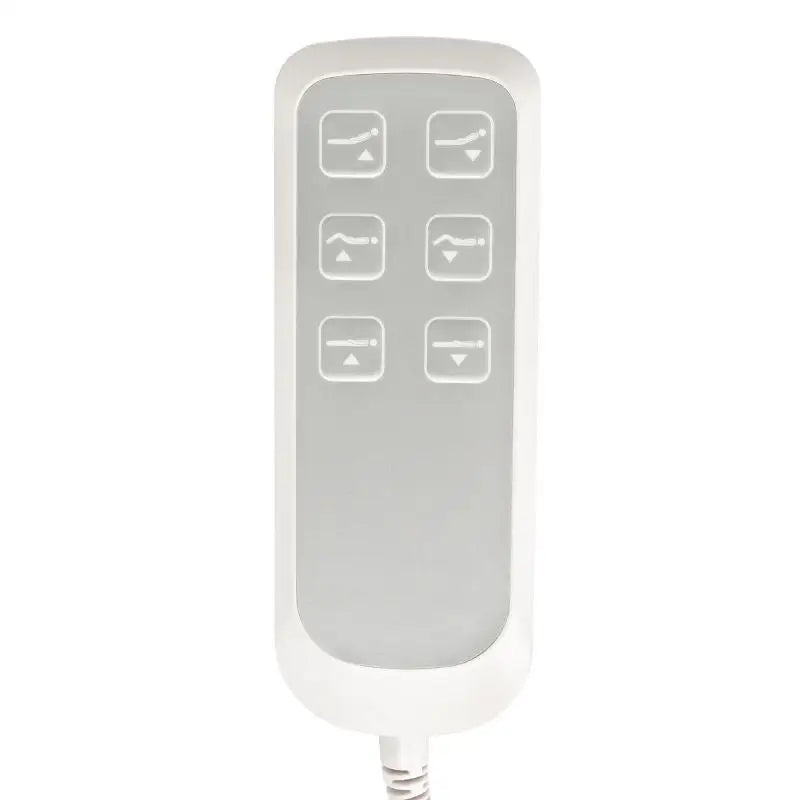 Kosmetikstuhl Elektrisch Lux 273b 3 Motoren weiß - Kosmetikstuhl