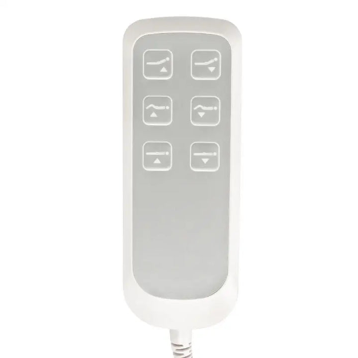 Kosmetikstuhl Elektrisch Lux 273b 3 Motoren weiß - Kosmetikstuhl
