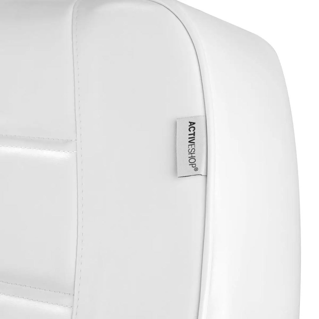 Kosmetikstuhl elektrisch Lux 4M D weiß mit Wiege - Kosmetikstuhl