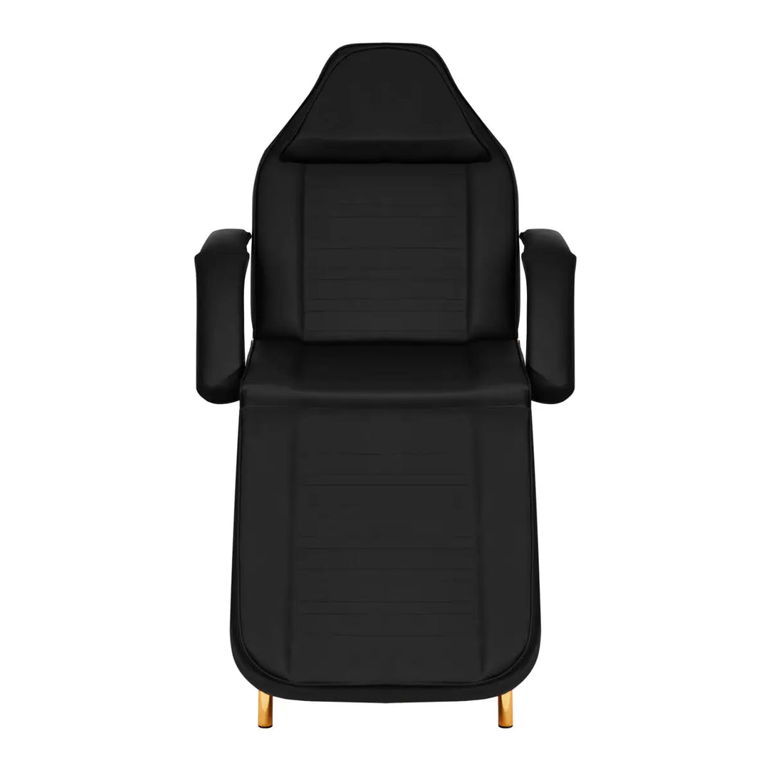 Kosmetikstuhl SILLON 211 gold pro schwarz - Kosmetikstuhl