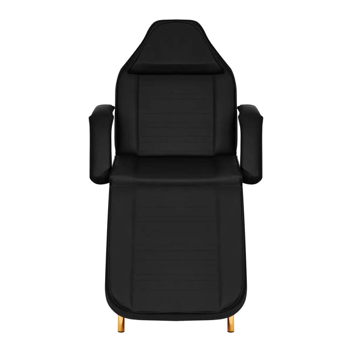 Kosmetikstuhl SILLON 211 gold pro schwarz - Kosmetikstuhl
