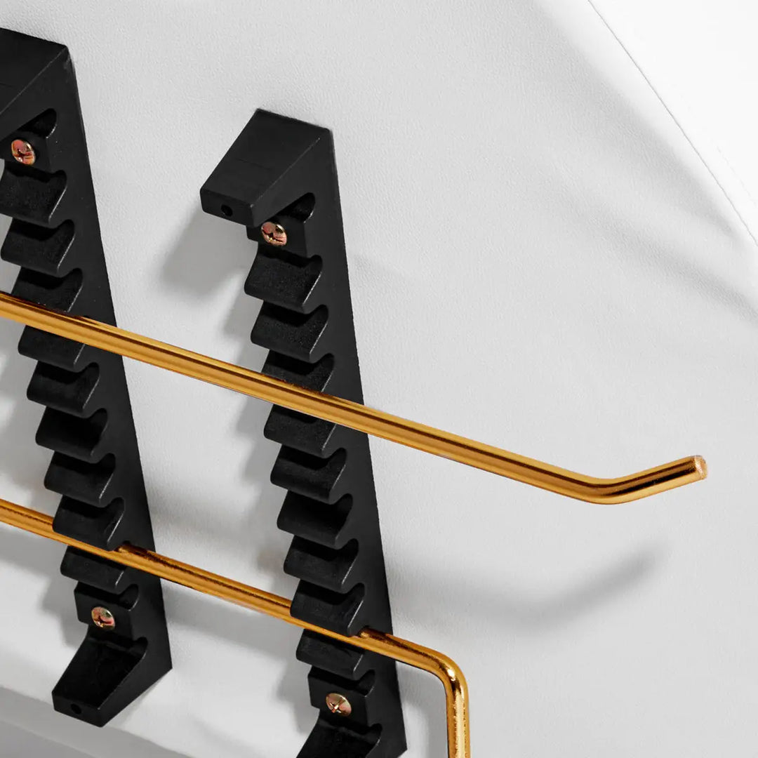Kosmetikstuhl SILLON 211 gold pro weiß - Kosmetikstuhl