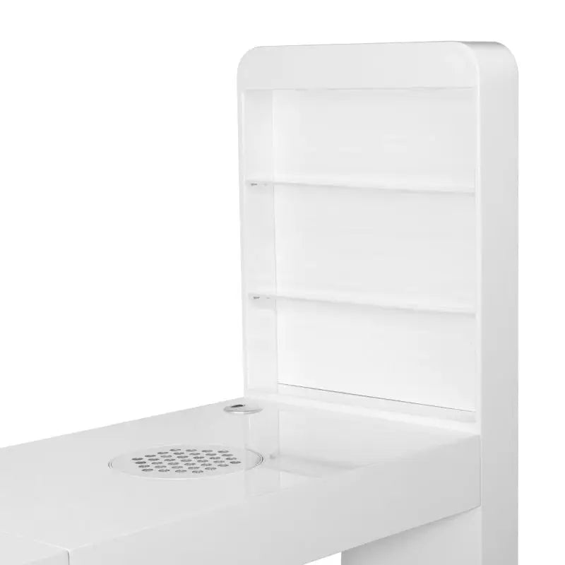 Kosmetiktisch 310 weiß links - Kosmetiktisch