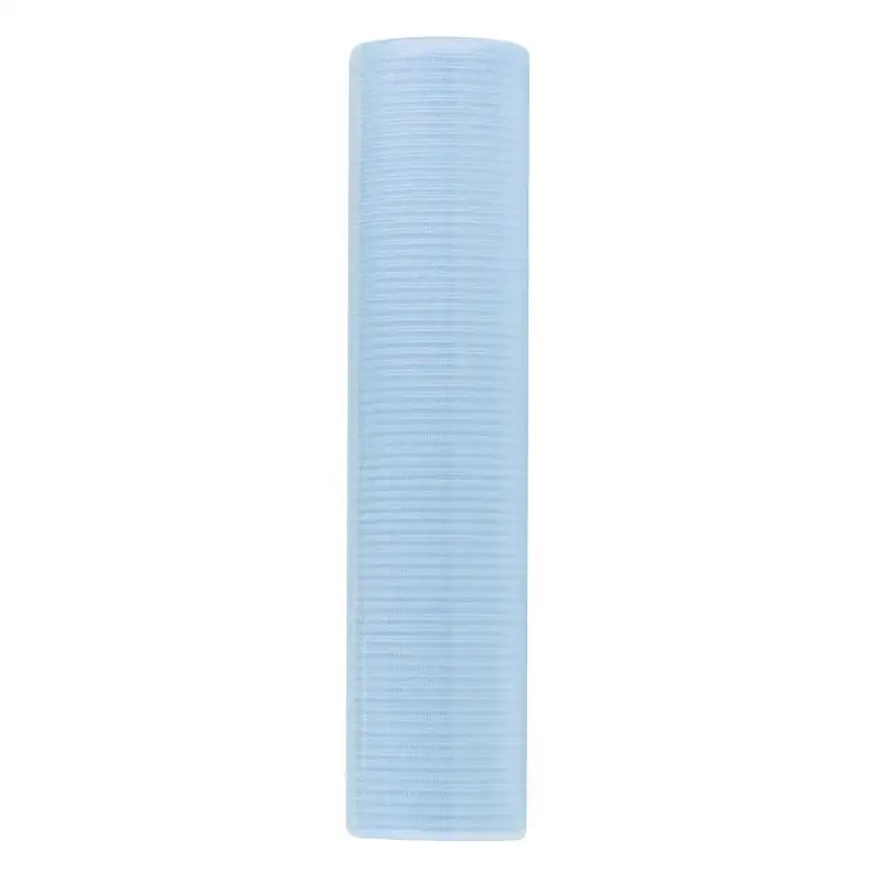 Hellblauer zylindrischer Wasserfilter passend zum Kosmetisches Einweg-Papiertuch Blau