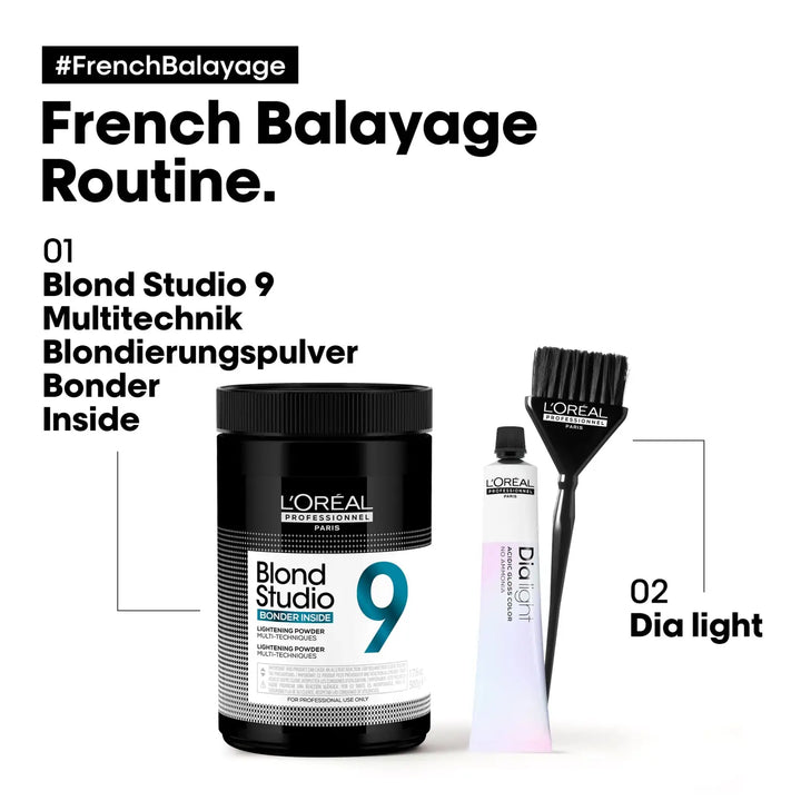 L´Oréal Blond Studio Multi-Technik 9 Blondierungspulver mit integriertem Bonder - Blondierungspulver