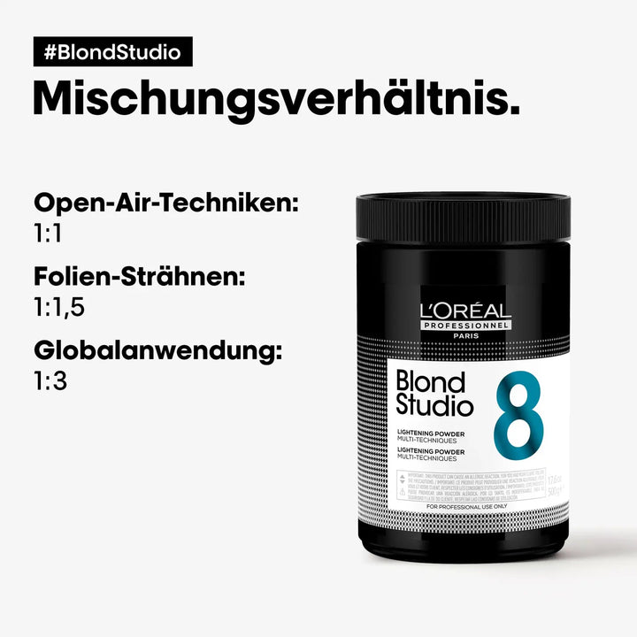 L´Oréal Blond Studio Multi-Technik Blondierungspulver - Blondierungspulver