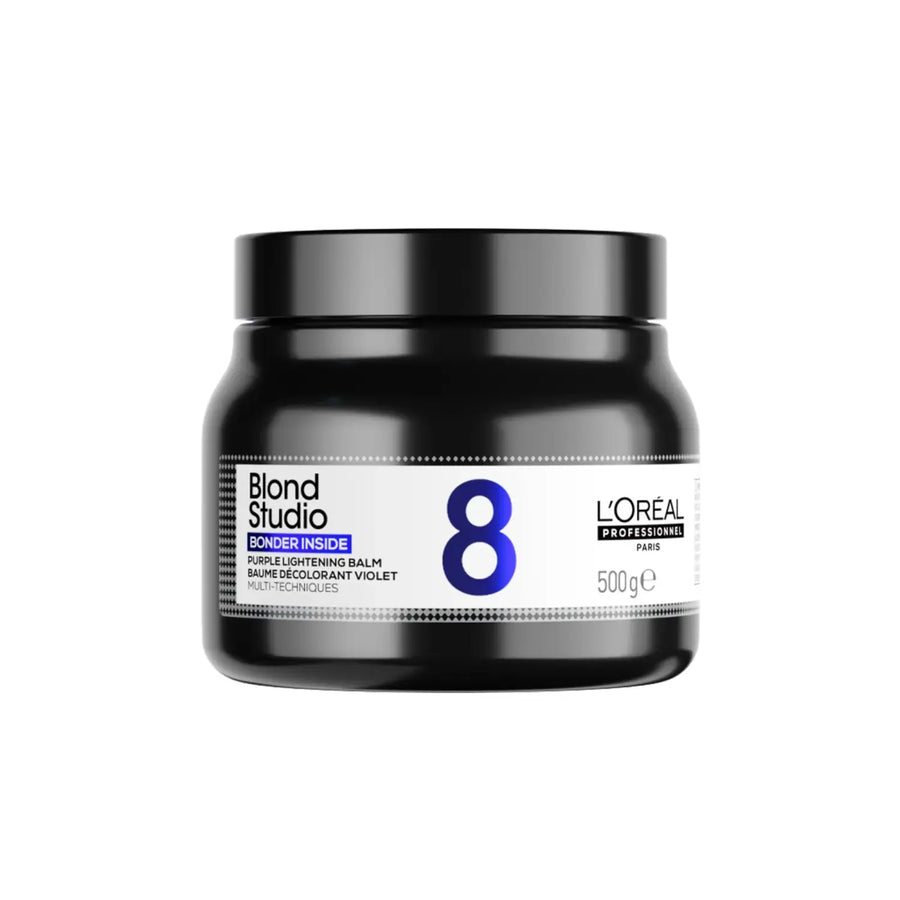 L´Oréal Blond Studio Purple Lightening Balm 8 Töne mit integriertem Bonder - Haarbalm