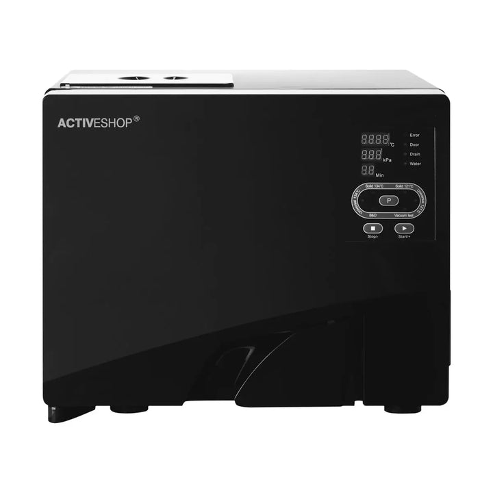 LAFOMED AUTOKLAV STANDARD LINE LFSS08AA LED MIT DRUCKER 8 L KL. B MEDICAL SCHWARZ