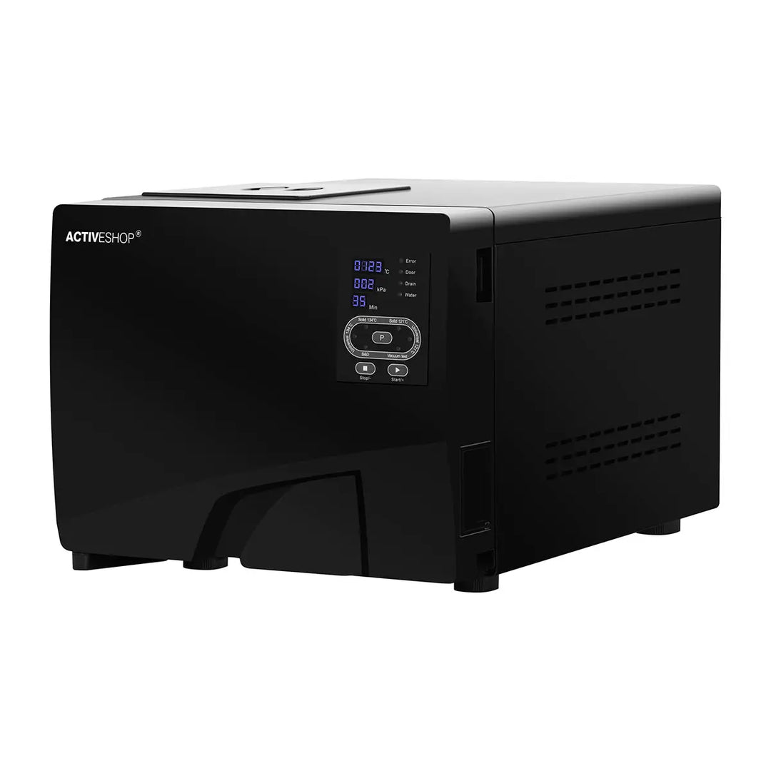 LAFOMED AUTOKLAV STANDARD LINE LFSS08AA LED MIT DRUCKER 8 L KL. B MEDICAL SCHWARZ