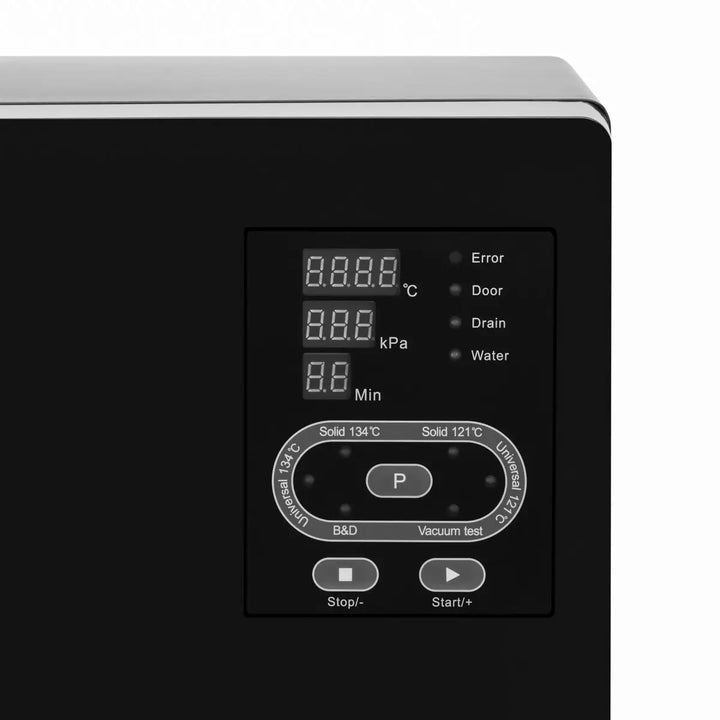 LAFOMED AUTOKLAV STANDARD LINE LFSS08AA LED MIT DRUCKER 8 L KL. B MEDICAL SCHWARZ