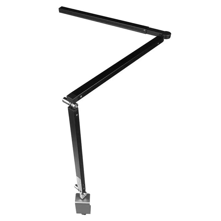 Verstellbare schwarze Schreibtischlampe LED-Schreibtischlampe 3-armig Schwarz