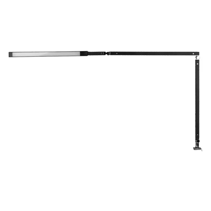 Verstellbare LED-Lichtleiste mit Standfuß für die LED-Schreibtischlampe 3-armig Schwarz