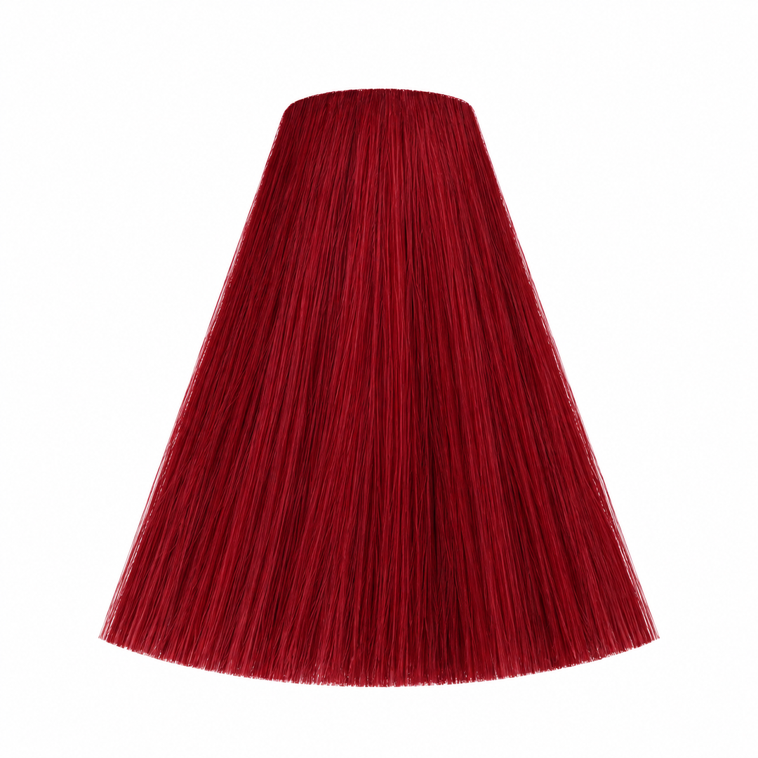 Londa Color Haarfarbe 7/45 Mittelblond Kupfer-Rot – Haarfarbmuster