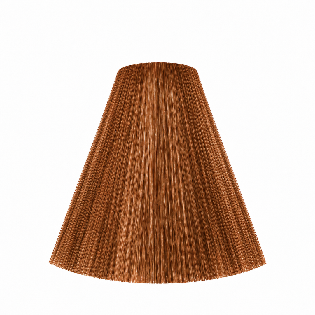 Londa Color Haarfarbe 7/34 Mittelblond Gold-Kupfer – Haarfarbmuster