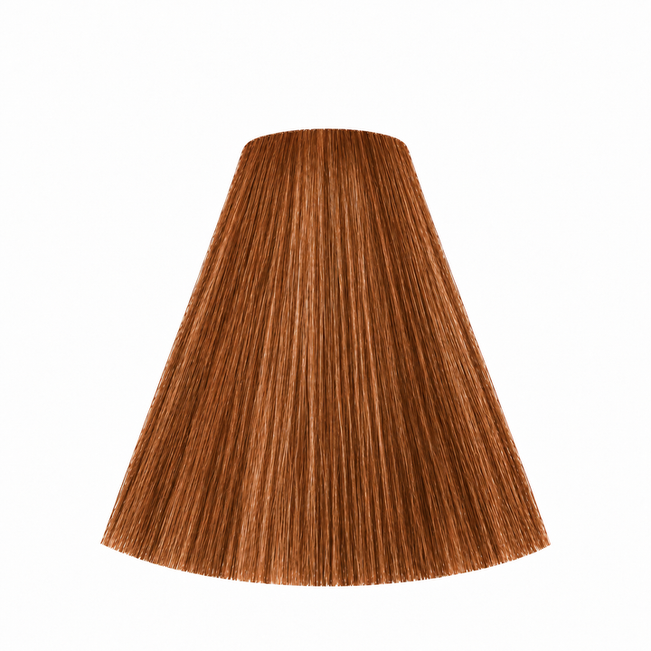 Londa Color Haarfarbe 7/34 Mittelblond Gold-Kupfer – Haarfarbmuster