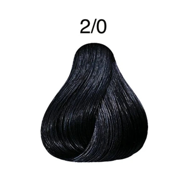 Londa Color 2/0 Schwarz – Haarfarbmuster