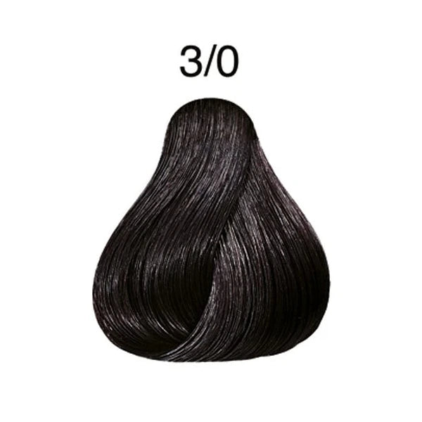 Londa Color 3/0 Dunkelbraun – Haarfarbmuster
