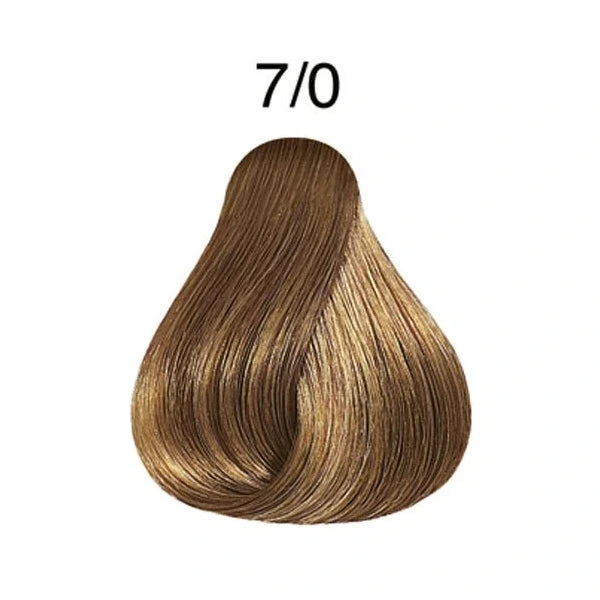 Londa Color 7/0 Mittelblond – Haarfarbmuster