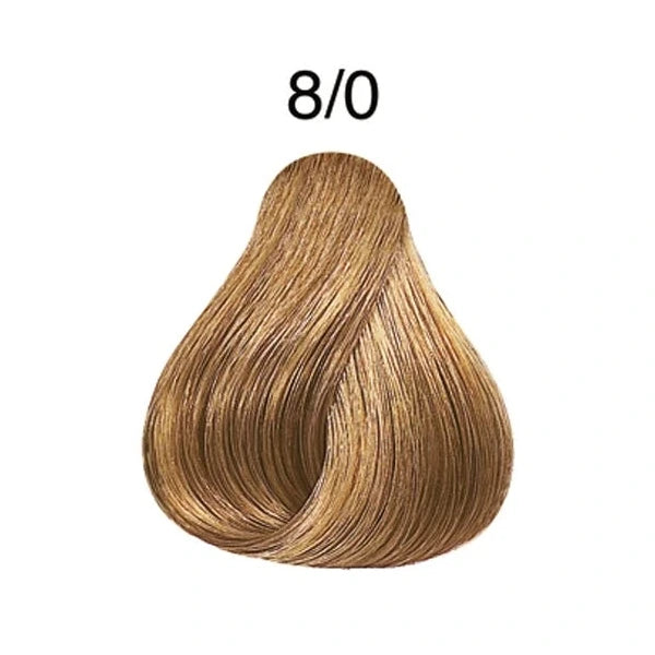 Londa Color 8/0 Hellblond – Haarfarbmuster