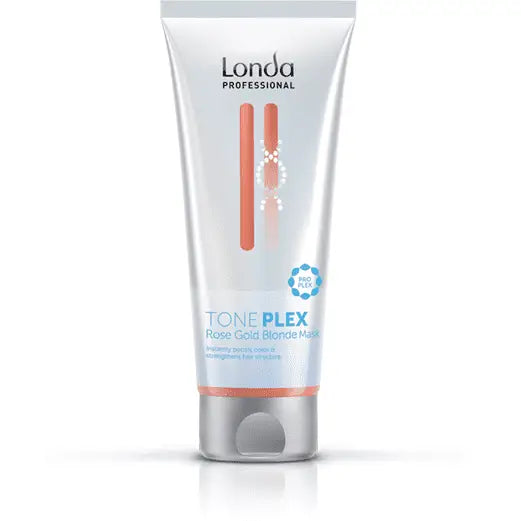 Londa Professional Toneplex Haarmaske Rose Gold Blonde Mask für gepflegtes, glänzendes Haar